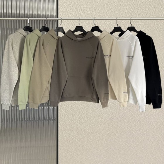 Fear of God Essentials Mini Logo Pullover Hoodie